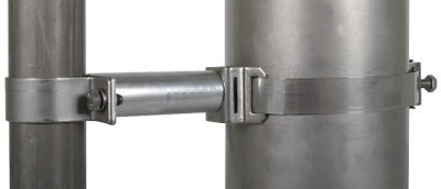 Befestigungsschelle fuer Rohre D 50mm an Sektorantennen DS 95mm D 50-300mm