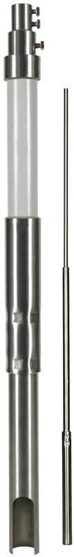 Stuetzrohr D 50mm L 5000mm GFK/NIRO Fang- stange D 22/16/10mm L 2.5m seit. Auslass