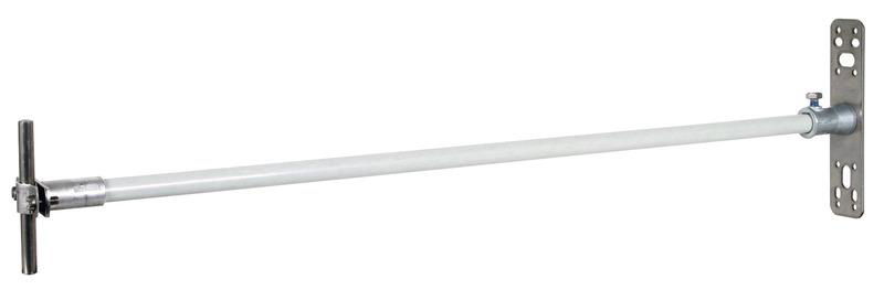 DEHNiso-Distanzhalter f. Rd 7-10mm L 1030mm m. Befestigungsplatte