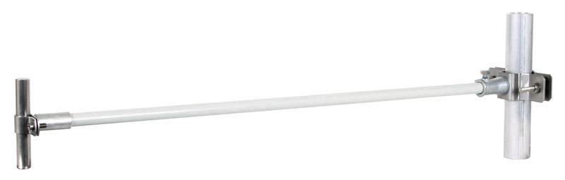 DEHNiso-Distanzhalter f. Rd 16mm L 675mm m. Rohrschelle D 40-60mm