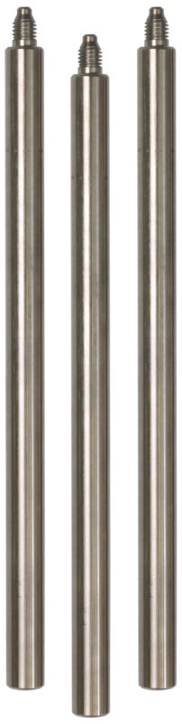 Sockelhalterstangenset 3x 16x200mm NIRO fuer Dreibeinstative