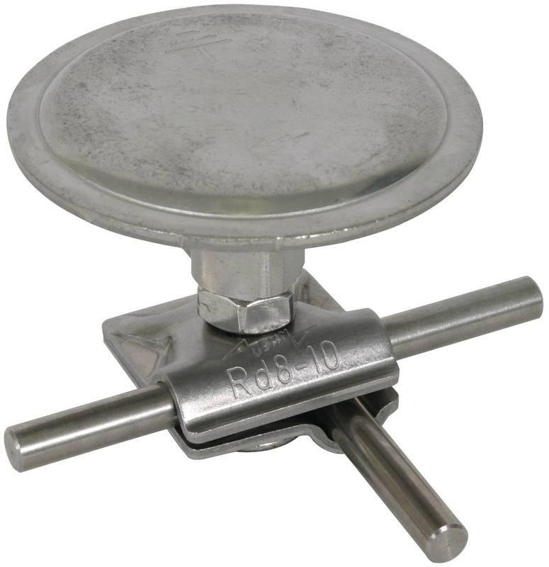 Fangpilz f. befahrbare Flachdaecher f. Rd 8-10mm NIRO