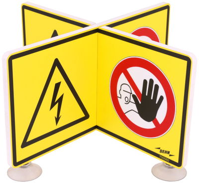 WuH-Schild Achtung Spannung - Zutritt verboten