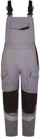 Störlichtbogengeprüfte Latzhose Indoor, APC 2, Damengröße: 56 (4XL)