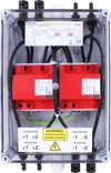 GAK im Gehäuse IP65 für PV-Anlagen 2 MPPT und je 1 String bis 1200V DC