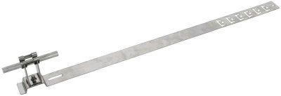 Dachleitungshalter UNIgrip NIRO H 32mm Rd 8mm m. gepraegt. Strebe L 475mm