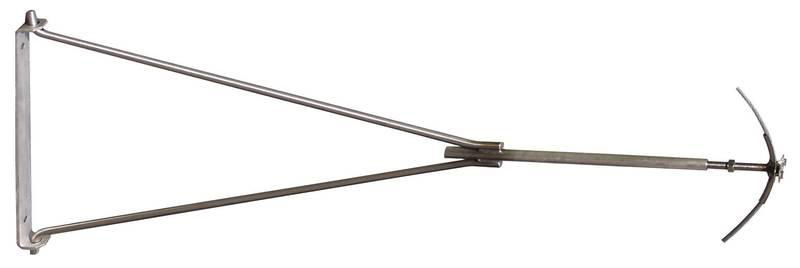Traufenstuetze fuer Rd 7-10mm  NIRO verstellbar 1,25-1,55m