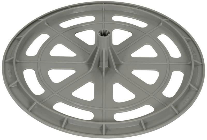 DEHNiso-DLH Grundplatte D 300mm m. Steckbuchse D 10mm PE