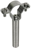 Leitungshalter fuer HVI-power-Leitung D 27-30mm m. Stab D 16mm L 85mm NIRO