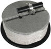 Dachleitungshalter m. Grundplatte u.Be- tonsockel f.HVI-power-Leit. 27-30mm-SET-