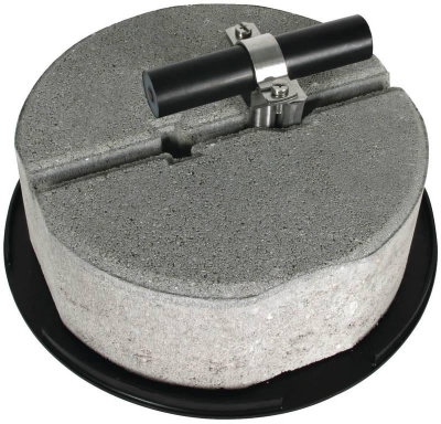 Dachleitungshalter m. Grundplatte u.Be- tonsockel f.HVI-power-Leit. 27-30mm-SET-