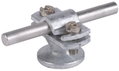 Leitungshalter m. Abdeckbund ZG f. Rd 7-10mm St/tZn m. Innengewinde M8