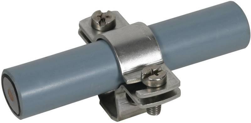 Leitungshalter fuer HVI-/CUI-Leitungen D 20-23mm mit Gewinde M8 NIRO