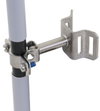 HVI-L+ Ex P55 holder f. Leitung D 18mm AS 55mm m. Bef.-Buegel f. Rohre 50-300mm