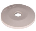 Abdeckscheibe K-grau  H 5mm  D 37mm f. Leitungs- u. Stangenhalter