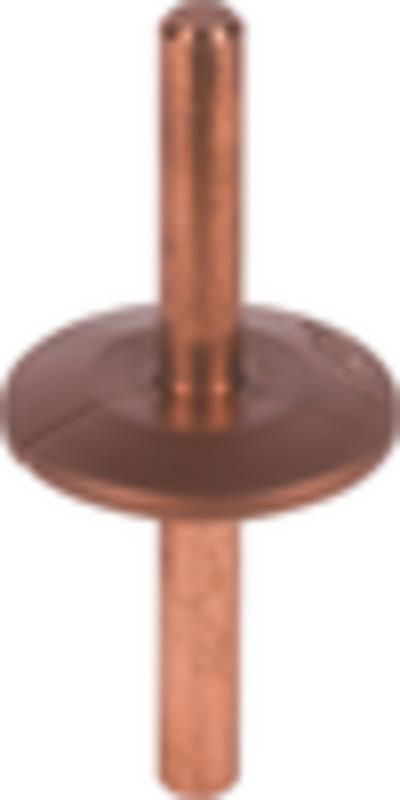Tropfwasser-Schutzscheibe K-braun geschlitzt  D 37mm H 4,7mm B 7,5mm