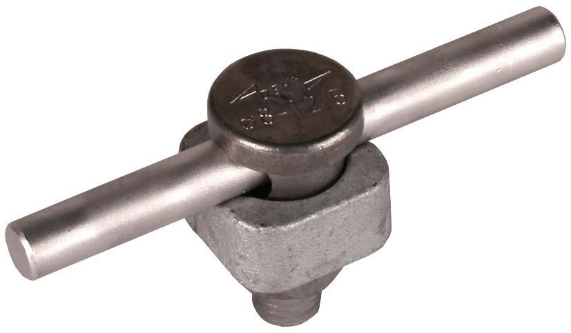 KS-Verbinder M12 St/tZn f. Rd 8-12,5mm einteilig