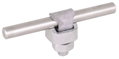 KS-Verbinder St/tZn-ZG f. Rd 7-10mm einteilig m. Federring