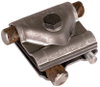 Maxi-MV-Klemme St/blank f. Rd 8-16 / 15-25mm m. Schraube M12x65mm