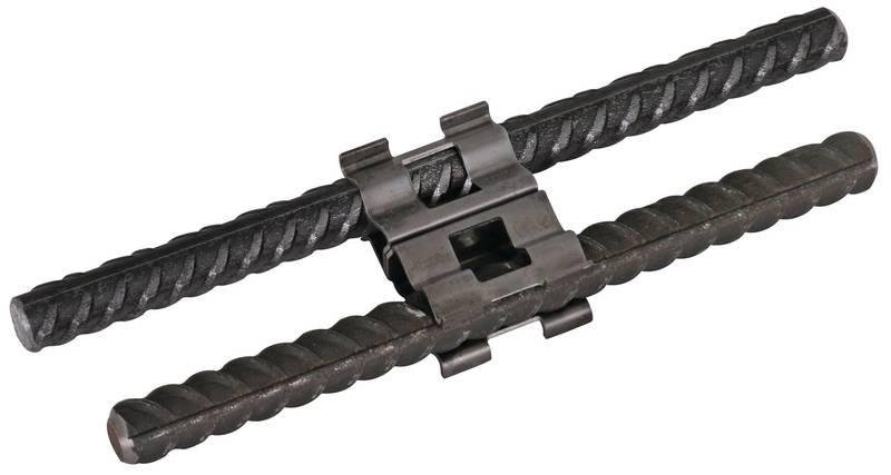 DEHNclip Bewehrungsklemme St/blank fuer Rd 8 mm / Rd 12 mm