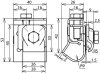 Zweimetall-Dachrinnenklemme Cu-St/tZn m. Doppelueberleger f. Rd 6-10mm