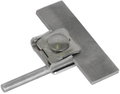 Falzklemme Al Klemmbereich 0,7-8mm m. Klemmbock f. Rd 6-10mm
