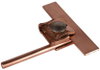 Falzklemme Cu Klemmbereich 0,7-8mm m. Klemmbock f. Rd 6-10mm