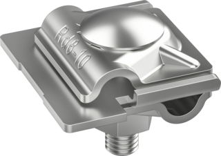 Falzklemme NIRO fuer RD 8-10mm FL 0.7-8mm