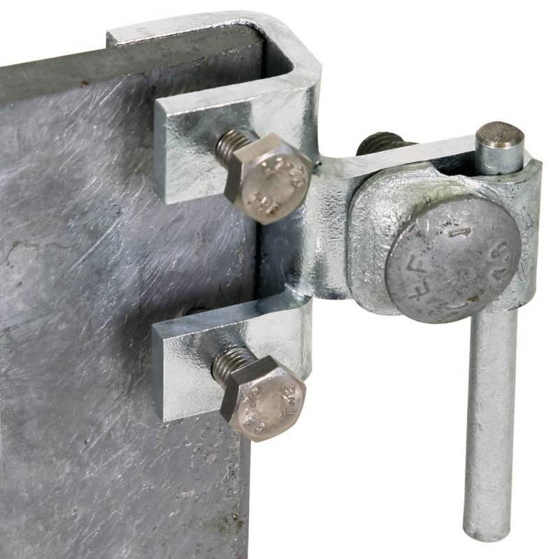 Anschlussklemme  senkrecht St/tZn f. Profile 3-18mm m. Klemmbock