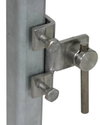 Anschlussklemme  senkrecht NIRO f. Profile 18-35mm m. KS-Verbinder