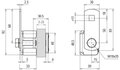 Anschlussklemme mit Klinge Niro f. Profile 3-20mm m. Anschlusslasche