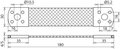 Ueberbrueckungsband Cu 50mm*2 L 180 mm