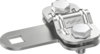 Klemmstueck NIRO mit Vierkantloch 11x11mm fuer Fl 30mm und Rd 8-10mm