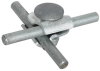 MMV-Klemme St/tZn f. Rd 6-8mm m. Flachrundschraube u. Mutter