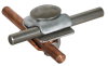 MMV-Klemme Cu-St/tZn f. Rd 6-8mm m. Flachrundschraube u. Mutter