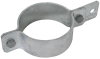 Erdungsrohrschelle D 89mm m. Anschlussbohrung D 11mm St/tZn