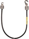 Erdungsleitung 16mm*2/L 1.5m sw mit je 1 Kabelschuh (B)M8/10 (A) M5/6