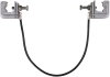 Ueberbrueckungsgarnitur 16mm*2 L 600mm mit Verbindungsklemmen f. Rd8-28 Fl30x3,5mm
