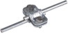 UNI-Trennklemme St/tZn f. 2 x Rd 8-10mm