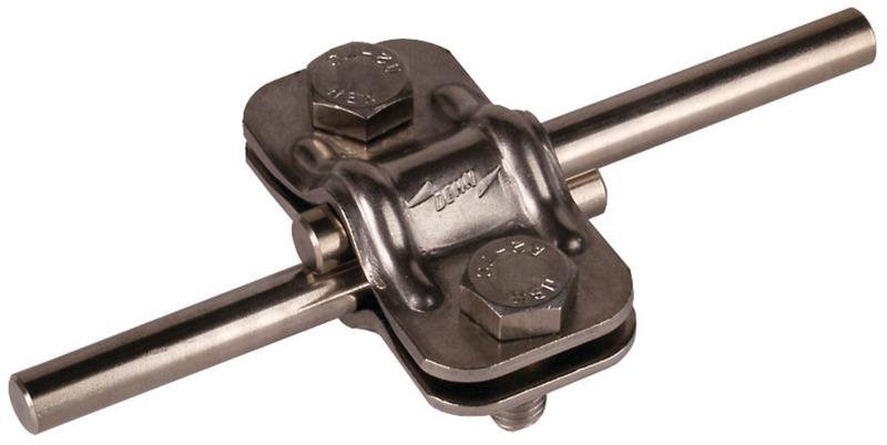 UNI-Trennklemme NIRO f. 2 x Rd 8-10mm