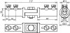 OeN-Trennklemme ZG fuer 2 x Rd 7-10mm