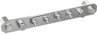 PA-Schiene ohne Abdeckung NIRO fuer BW 2x KS-Verbinder 1x Fl -30mm 2x Schraube M10