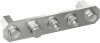 PA-Schiene ohne Abdeckung NIRO fuer BW 1x KS-Verbinder 2x Schraube M10