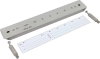 Abdeckung NIRO mit Abstandsbolzen und Bezeichnungsschild f. PAS EX 1+5(7)AP..