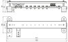 PA-Schiene f. EX-Bereich Zone 1/21 2/22 SET mit Push-in Adapter u. Adapter Rund