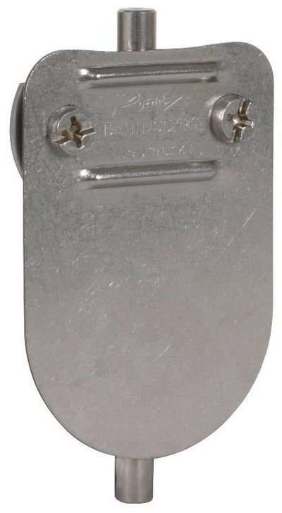 Traeger f. VDB-Pruefplakette f. Rd 7-10mm Fl 30mm NIRO