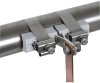 Bandrohrschelle f. Ex-Bereich D 89-300mm m. Anschlussschraube M10 Cu/gal Sn-NIRO