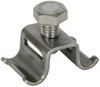 Spannkopf f. Band 14x0,3mm NIRO m. Schraube DIN 933 M8x16