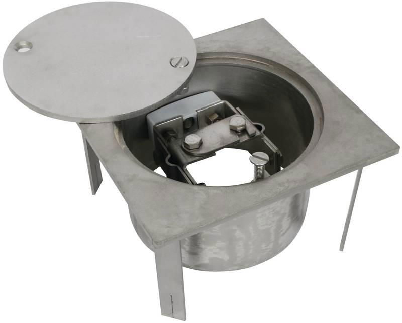 UF-Trennstellenkasten NIRO 200x200x105mm mit Trennstelle