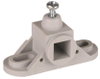 Schienenbock f. PA-Reihenklemm- schiene 10x10mm  K-grau